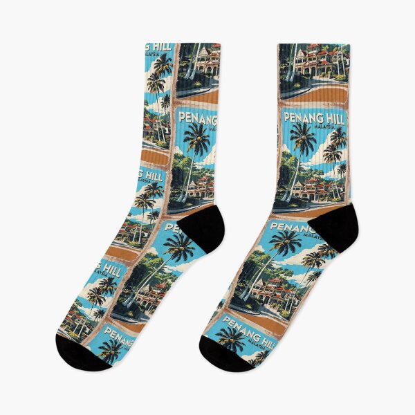 Item preview, Penang Hill Malaysia Vintage Travel Tourism designed and sold by TravelersGems.