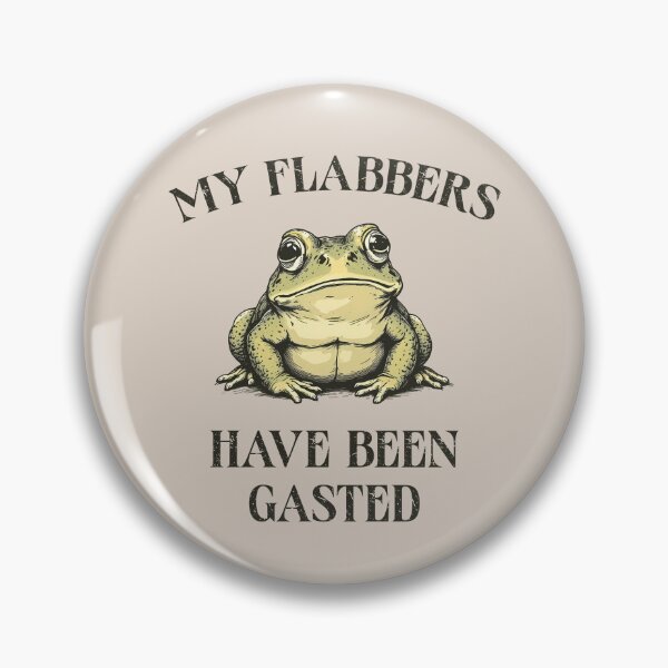 Item preview, My Flabbers Have Been Gasted Toad Frog designed and sold by stylesip.