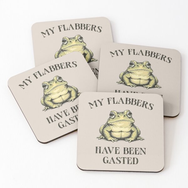Item preview, My Flabbers Have Been Gasted Toad Frog designed and sold by stylesip.