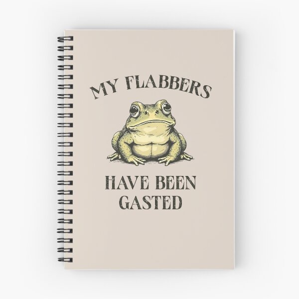 Item preview, My Flabbers Have Been Gasted Toad Frog designed and sold by stylesip.