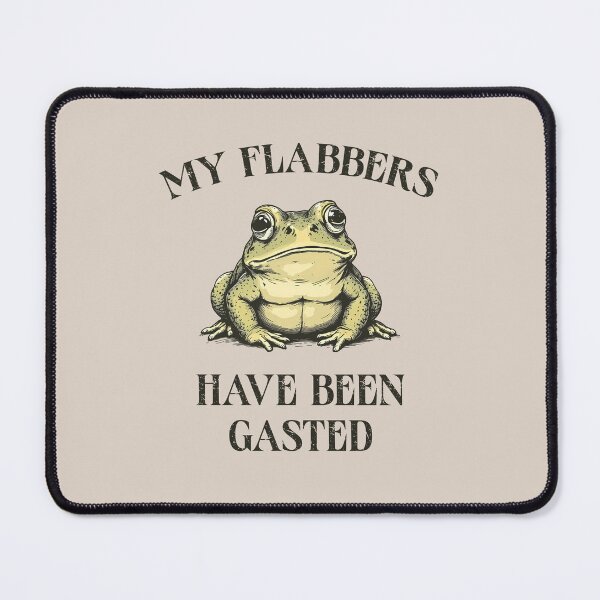 Item preview, My Flabbers Have Been Gasted Toad Frog designed and sold by stylesip.
