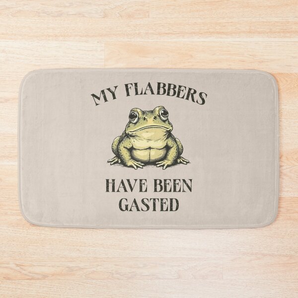 Item preview, My Flabbers Have Been Gasted Toad Frog designed and sold by stylesip.