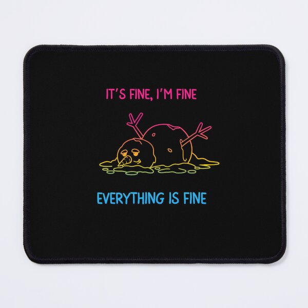 Item preview, Pansexual Flag Melting Snowman It's Fine, I'm Fine, Everything Is Fine Graphic, Christmas t-shirts, Snowman Tees, Funny Xmas t-shirts,  designed and sold by PrideBeProud.