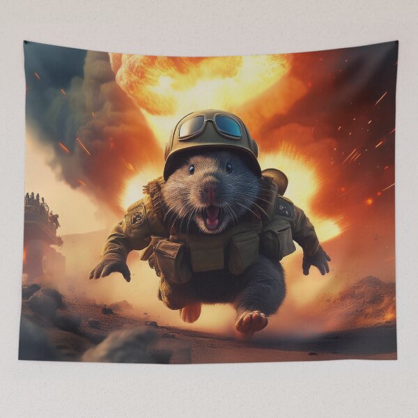 Item preview, Bomb Disposal Mole Running  designed and sold by Boxing Kangaroo Retail Company.