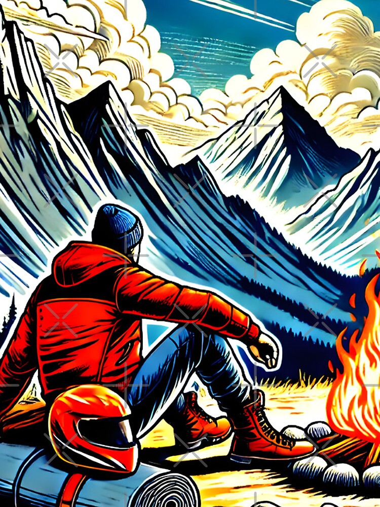 Thumbnail 4 of 4, iPhone Case, Wilderness Ride Reverie designed and sold by Susacha.