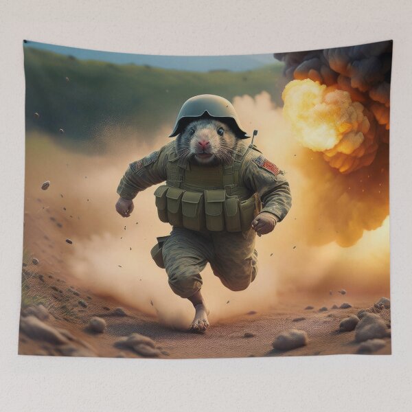 Item preview, Bomb Disposal Mole Running  designed and sold by Boxing Kangaroo Retail Company.