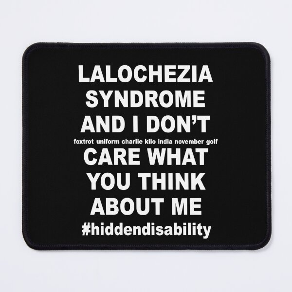 Item preview, Lalochezia Syndrome Funny Foul Mouthed Adults designed and sold by taiche.