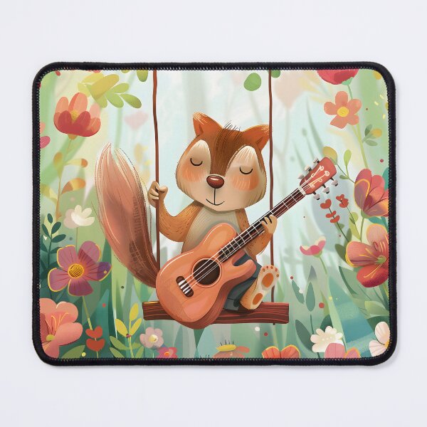 Item preview, Cute Squirrel illustration designed and sold by Anicue.