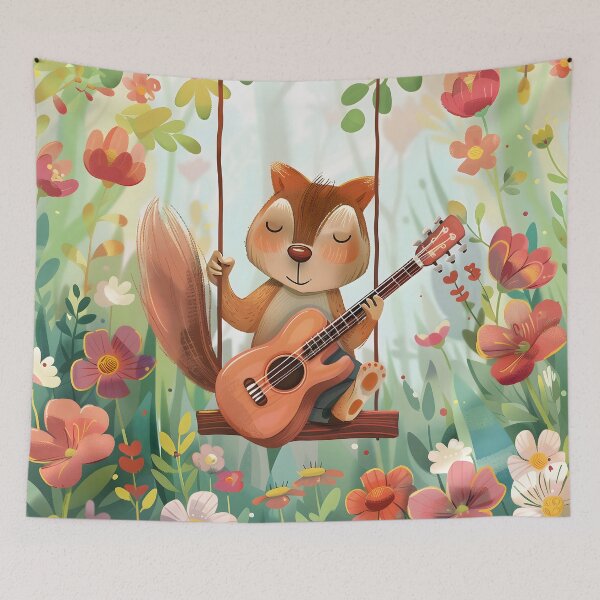 Item preview, Cute Squirrel illustration  designed and sold by Anicue.