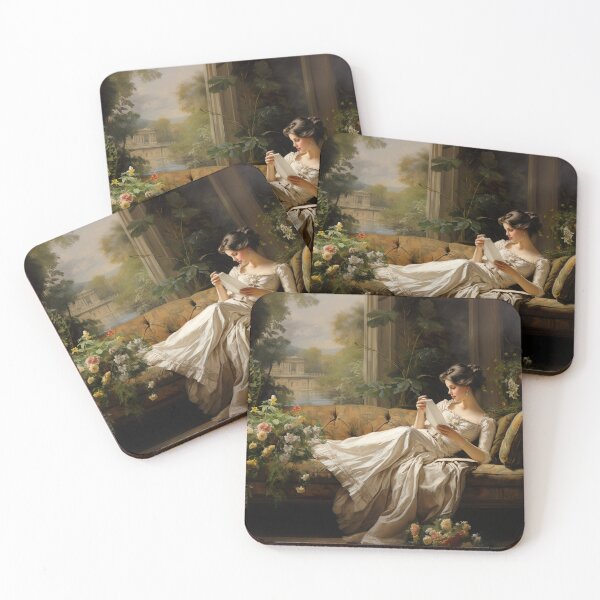 Item preview, Victorian - Reading Love Letter designed and sold by KootenayDesigns.
