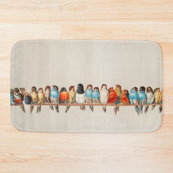 Item preview, A Perch of Birds Sitting on a Stick designed and sold by BellaLovi.