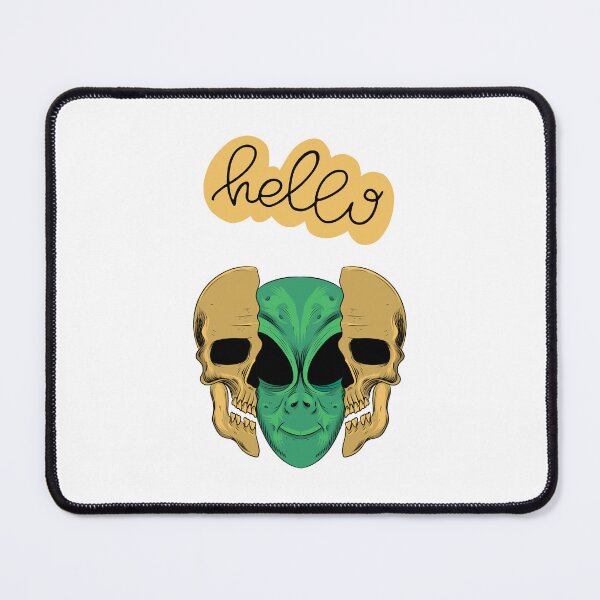 Item preview, Alien Skull Face Hello Hi designed and sold by FanFest.