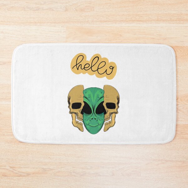 Item preview, Alien Skull Face Hello Hi designed and sold by FanFest.