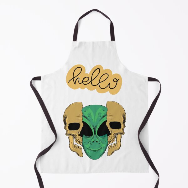 Item preview, Alien Skull Face Hello Hi designed and sold by FanFest.