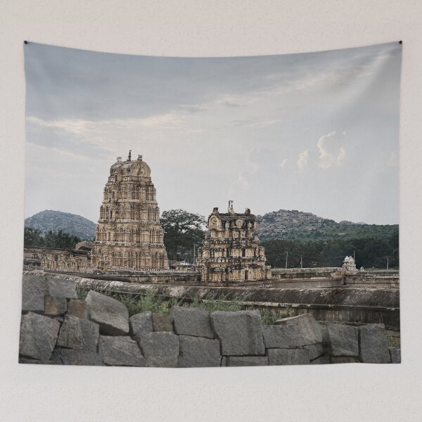 Item preview, The Colors of Hampi: Virupaksha Temple at Dusk designed and sold by franck380.