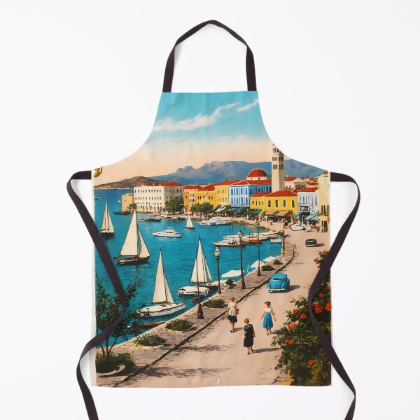 Item preview, Greetings from Argostoli Ionian islands Greece Postcard Vintage Retro Travel Vintage designed and sold by TravelPostcardGems.