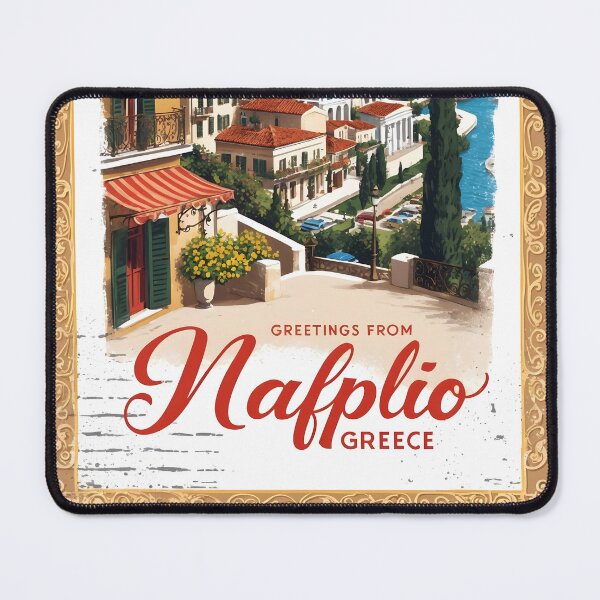Item preview, Nafplio Peloponnese Greece Postcard Vintage Retro Travel Vintage designed and sold by TravelPostcardGems.