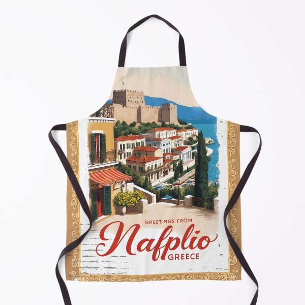 Item preview, Nafplio Peloponnese Greece Postcard Vintage Retro Travel Vintage designed and sold by TravelPostcardGems.