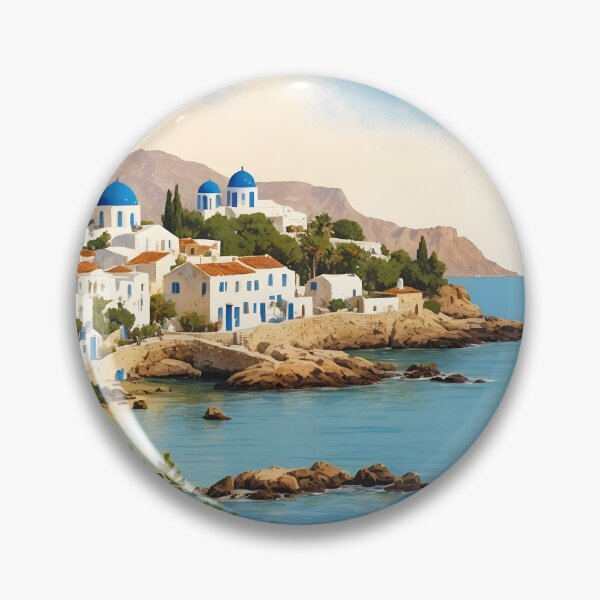 Item preview, Greetings from Kalymnos South Aegean Greece Postcard Vintage Retro Travel Vintage designed and sold by TravelPostcardGems.