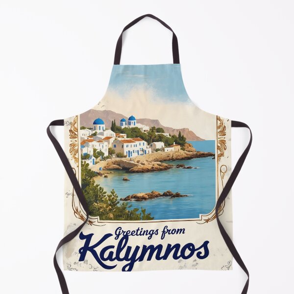 Item preview, Greetings from Kalymnos South Aegean Greece Postcard Vintage Retro Travel Vintage designed and sold by TravelPostcardGems.