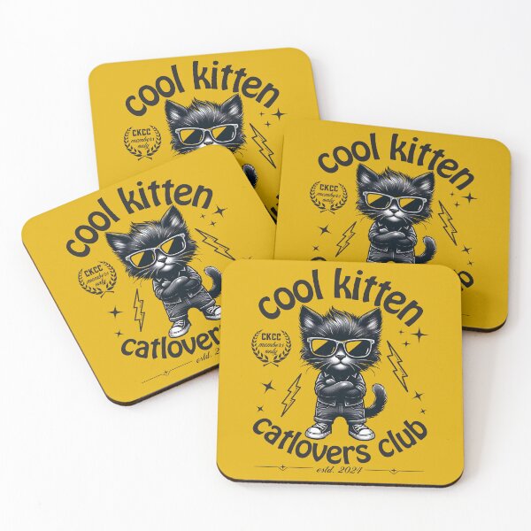 Item preview, Cool Kitten Catlovers Club designed and sold by VariousGoodies.