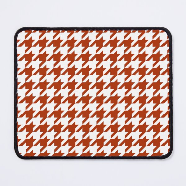 Item preview, Brown White Houndstooth Pattern Design designed and sold by PatternTitan.