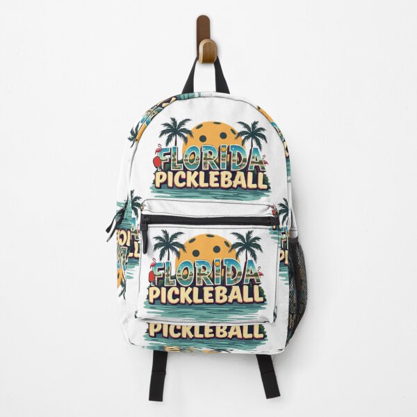 Item preview, Florida Pickleball Postcard Retro Design designed and sold by iTeeShirts.