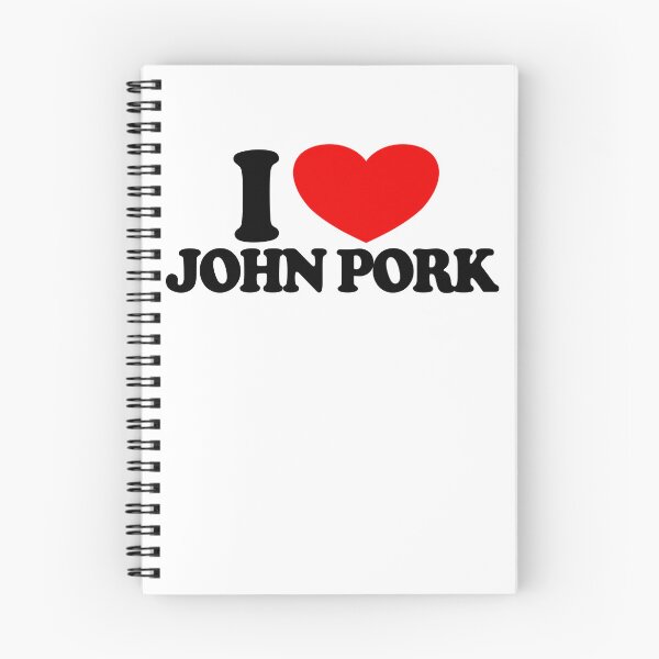 Item preview, I Love John Pork Red Heart John Pork Meme John Pork Gear designed and sold by DynamicDesign.