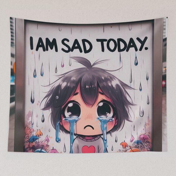 Item preview, Tearful  in the Rain designed and sold by aminz4.