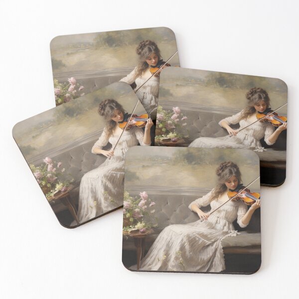 Item preview, Victorian - Violinist designed and sold by KootenayDesigns.