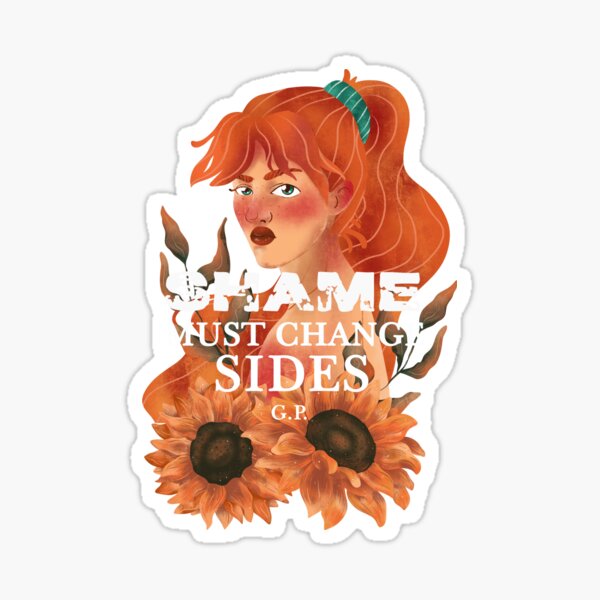 Item preview, Shame Must Change Sides designed and sold by LuciaS.