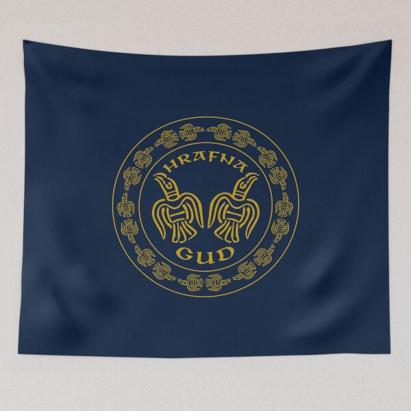 Item preview, RAVEN GOD. HRAFNA-GUD. GOLD..ISH. designed and sold by 5hertz.