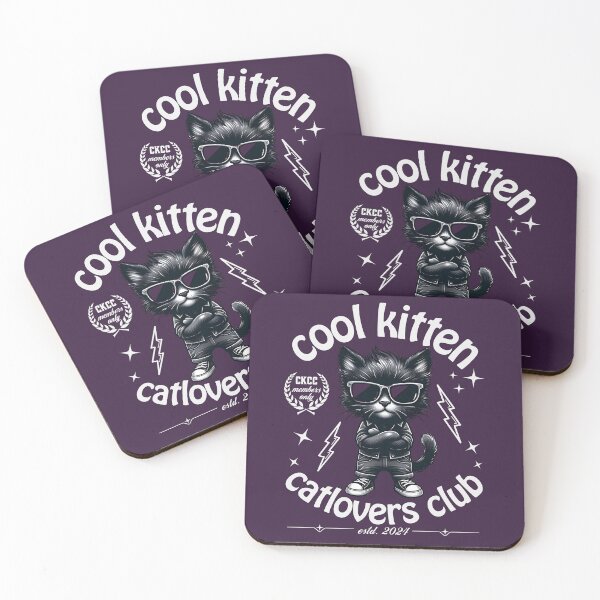 Item preview, Cool Kitten Catlovers Club designed and sold by VariousGoodies.