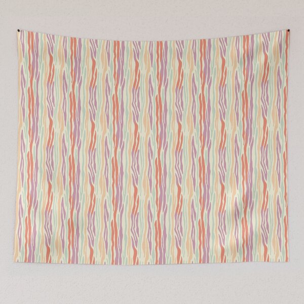 Item preview, Pastel Colors Animal Stripe Motif Pattern designed and sold by Aelbrn.