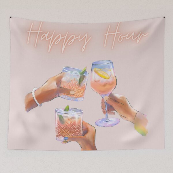 Item preview, Happy Hour - Drinks with Friends designed and sold by Sarahlandry25.