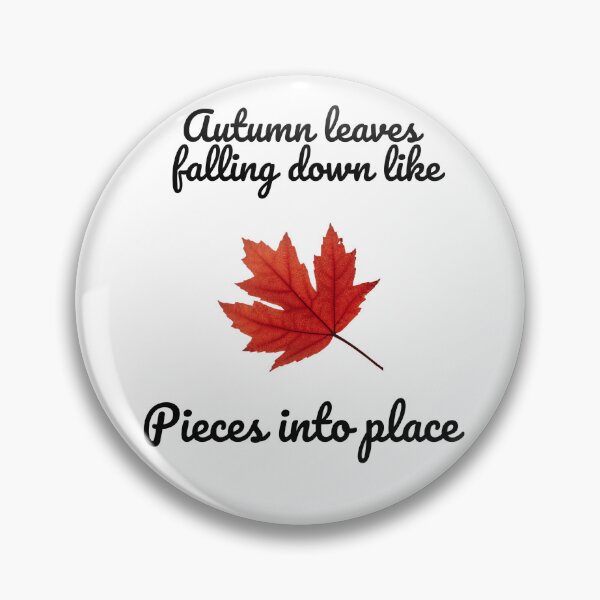Item preview, Attum leaves falling down like pieces into place- All Too Well Taylor Swift  designed and sold by ForevermoreArt.