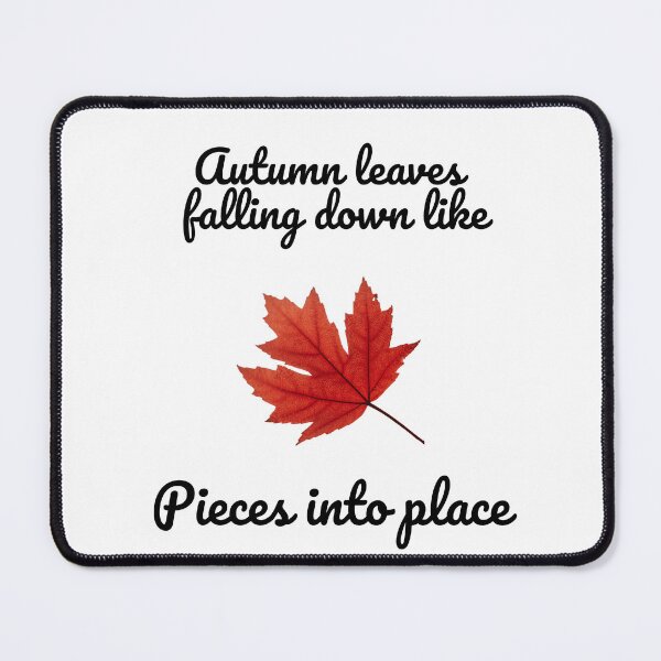 Item preview, Attum leaves falling down like pieces into place- All Too Well Taylor Swift designed and sold by ForevermoreArt.