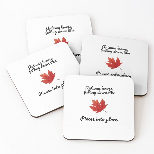 Item preview, Attum leaves falling down like pieces into place- All Too Well Taylor Swift  designed and sold by ForevermoreArt.