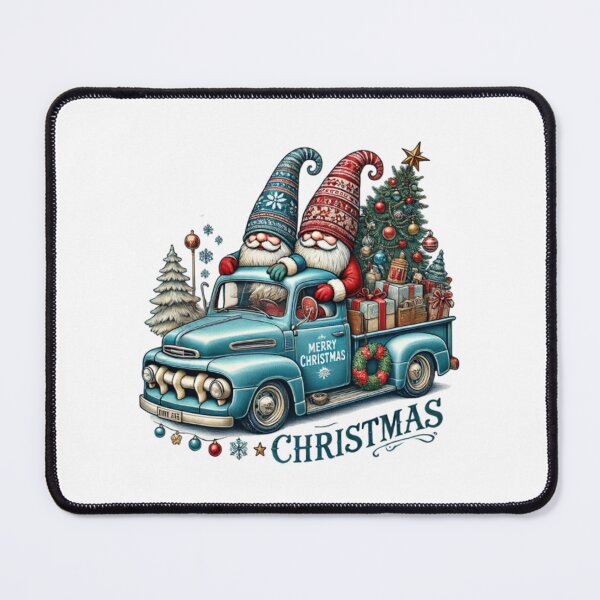 Item preview, Festive Gnome Christmas Truck - Vintage Holiday Cheer designed and sold by momo9981.