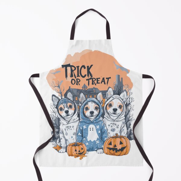 Item preview, Corgi Trick or Treat - Corgi Halloween Special designed and sold by Woof-Worthy-ART.