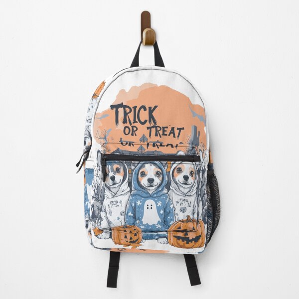 Item preview, Corgi Trick or Treat - Corgi Halloween Special designed and sold by Woof-Worthy-ART.