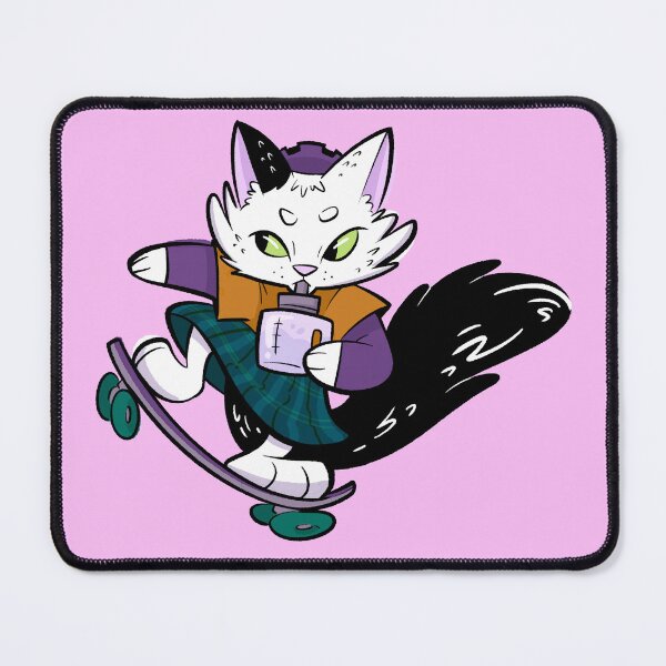 Item preview, Cool Kids Stay Hydrated - Skateboarding Cats designed and sold by jk.cartoons.