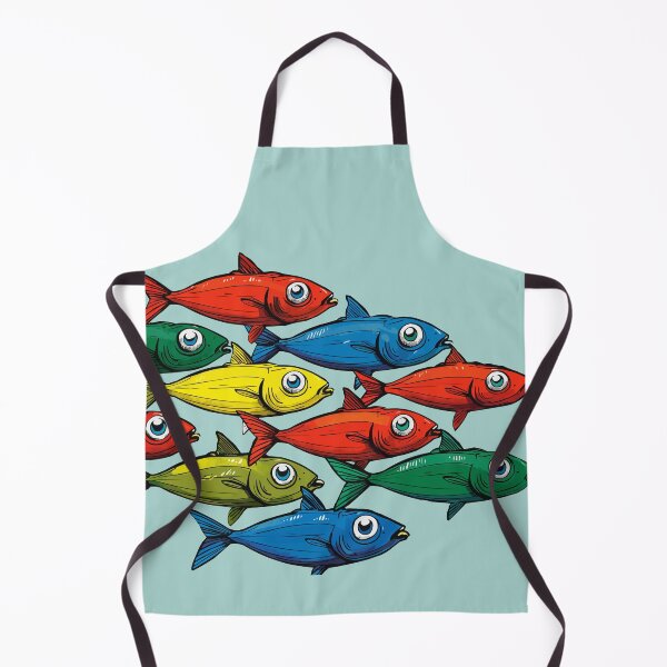 Item preview, Colorful Fish Shoall designed and sold by TojoStudios.