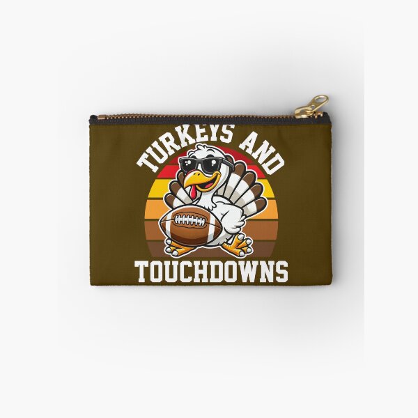 Item preview, Turkeys and Touchdowns Thanksgiving designed and sold by DetourShirts.
