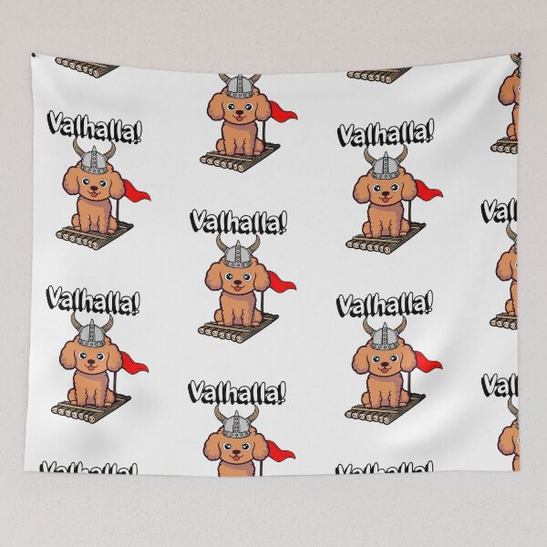 Item preview, Cute brown dog is a viking designed and sold by Pet Station.
