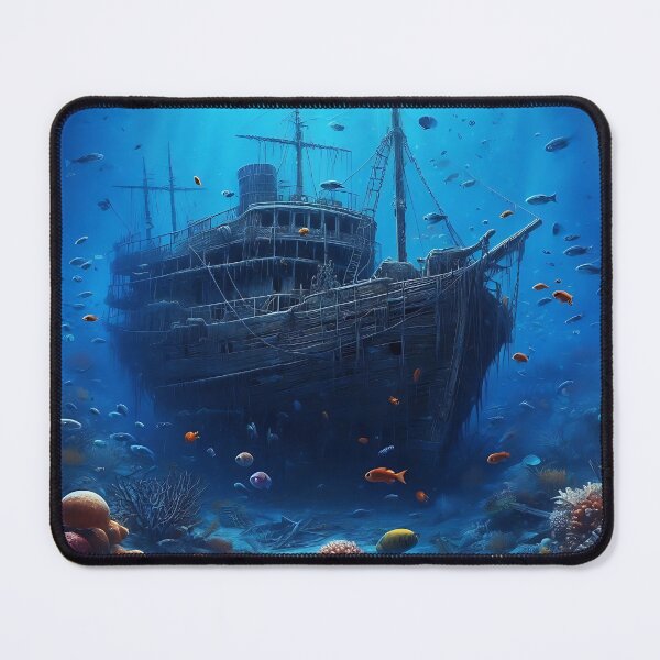 Item preview, Lost Shipwreck in the Deep Sea designed and sold by ROCKSTARARUN.