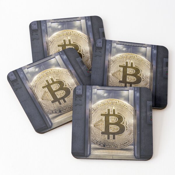 Item preview, Bitcoin on the Rise (or Fall) | The Crypto Elevator Ride designed and sold by fan-art-studio.