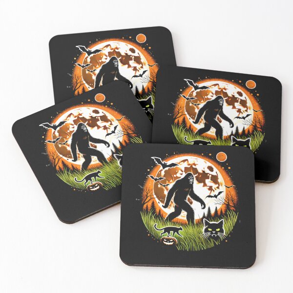 Item preview, Funny Halloween Bigfoot Sunset designed and sold by Logiamerch.
