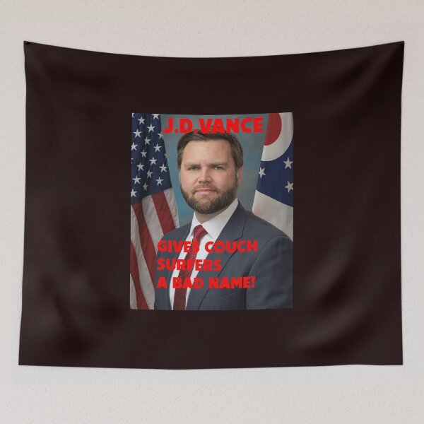 Item preview, J.D. Vance-Couch Surfers designed and sold by Radicomics.