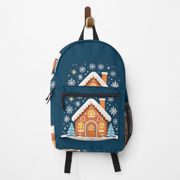 Item preview, An illustration Design depicts a charming gingerbread house nestled amidst a winter wonderland. designed and sold by HEMRO.